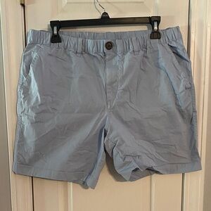 Chubbies Sky Blue Men's Flat Front Shorts